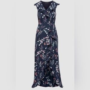 Banana Republic Floral Faux Wrap Dress size 6
